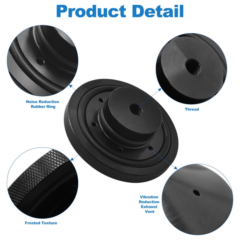 State Warehouse Eliminator Prop Nut GFEL-MK-BK-DP Replace for T-H Marine Compatible with MinnKota 80, 101 and 112 - Black - Image 2